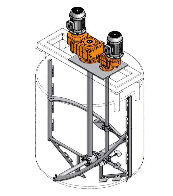 dual mixing system