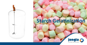 Starch gelatinization: corn starch as base for marshmallows