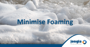 Foaming and air entrapment common to mixing processes