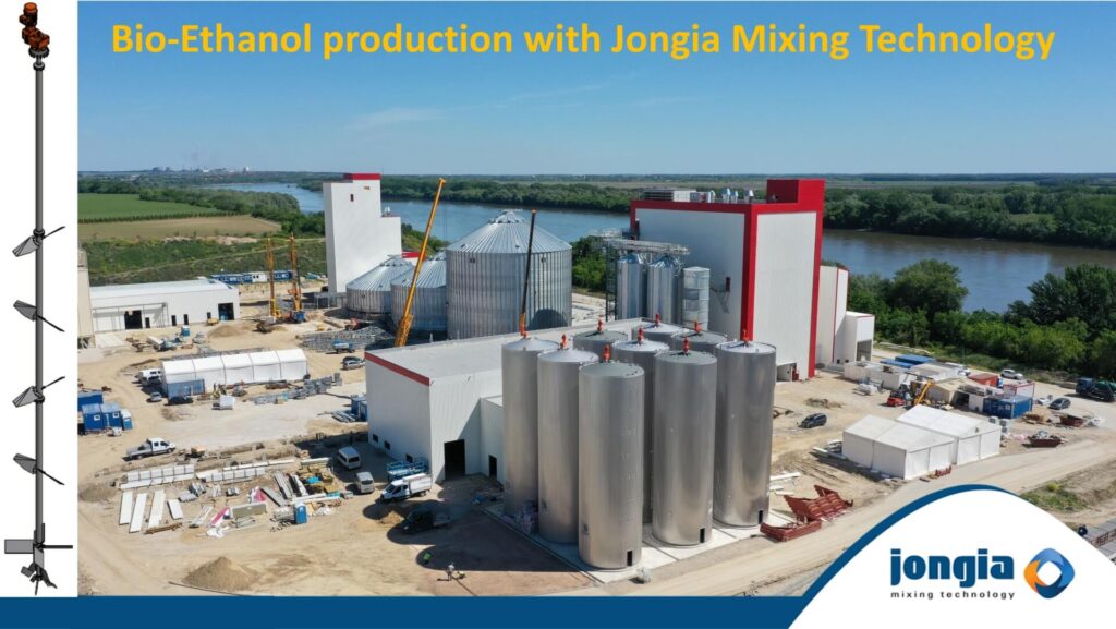 Bio-Ethanol production with Jongia Mixing Technology 1920