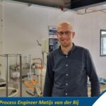 The introduction of: Process Engineer Matijs van der Bij