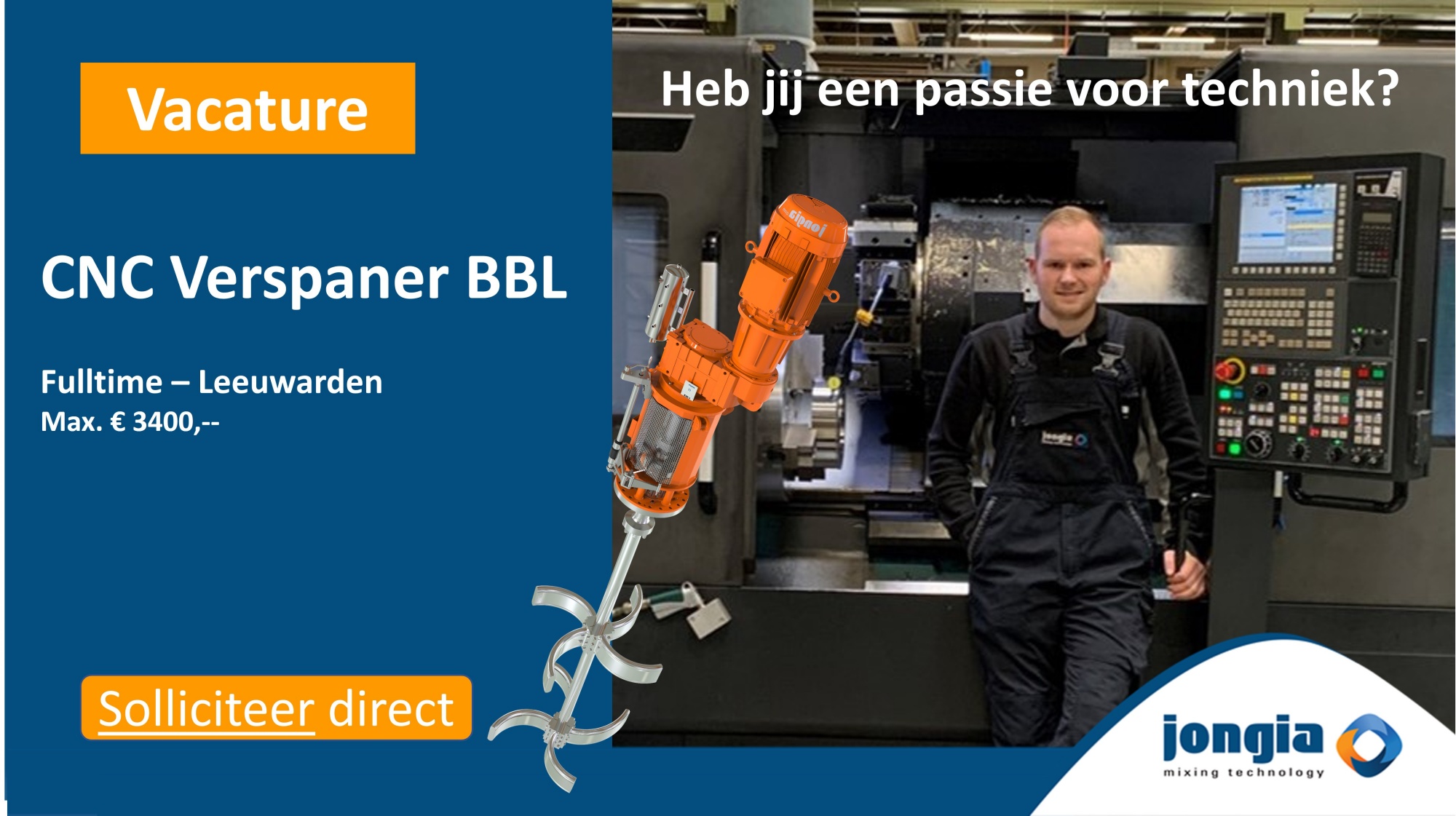 vacature cnc verspaner leeuwarden